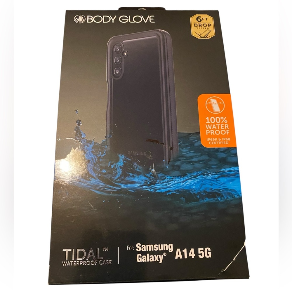 Samsung Galaxy A14 5G Tidal Waterproof Case - Dark Gray/Black
New